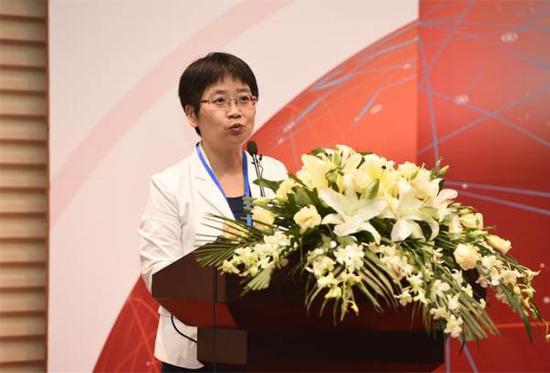 李春燕博士发布全球首个“三创”指数。 央广网 图