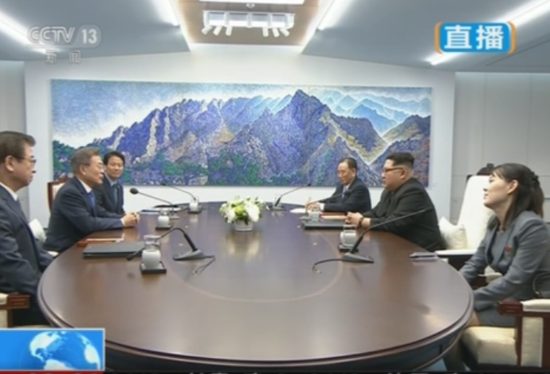 视频:朝韩首脑会谈画面 文在寅：过去11年没说的