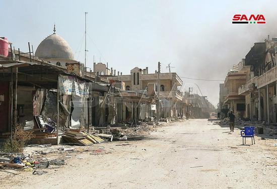 叙利亚政府军宣布收复伊德利卜省重要城市汉谢洪