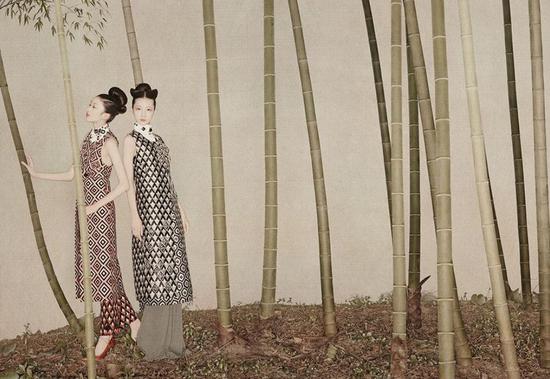 孙郡人像作品