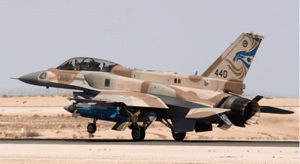 资料图：以色列空军F-16战斗机