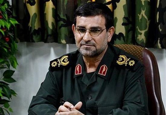伊朗伊斯兰革命卫队海军司令阿里礼萨-唐斯里（Alireza Tangsiri） 图片来源：央视新闻客户端