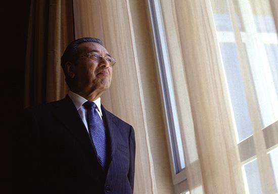 马来西亚新总理马哈蒂尔。东方IC 资料图