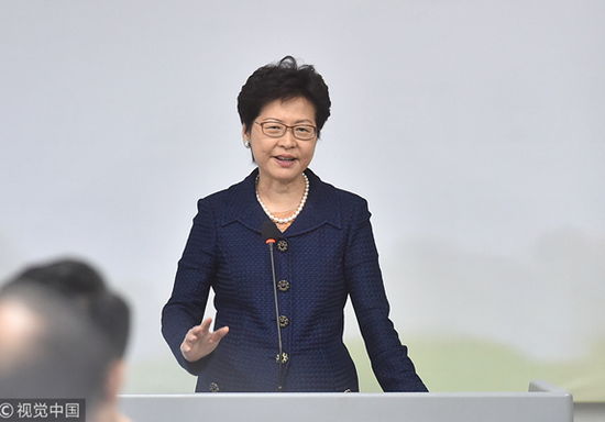 林郑月娥(视觉中国)