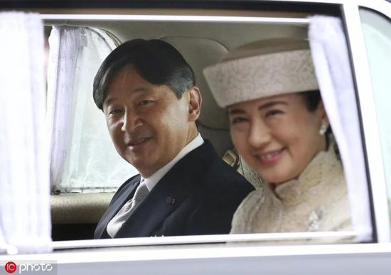 4月30日,还是皇太子和太子妃两人(IC Photo)