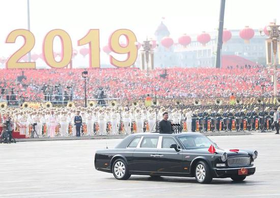 2019年10月1日,庆祝中华人民共和国成立70周年大会在北京天安门广场隆重举行。