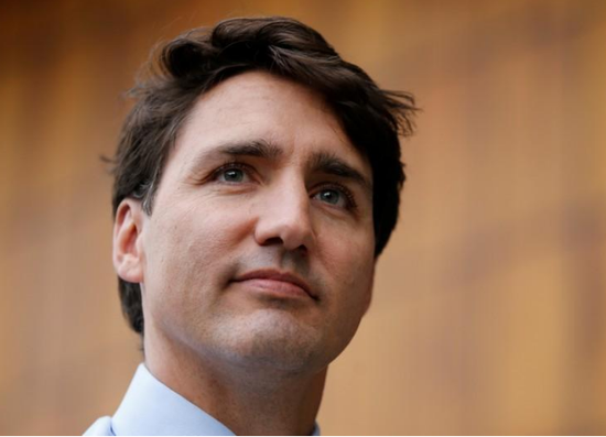 加拿大总理特鲁多 （图片来源：路透社）