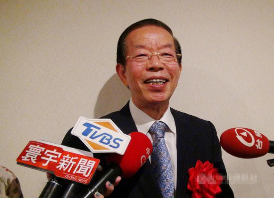 谢长廷 图片来自台媒