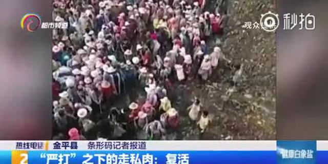 视频：触目惊心！上百村民垃圾场挖冻肉