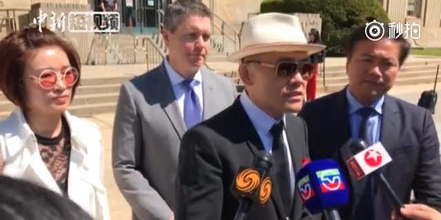 视频：周立波向媒体表示“谢天谢地谢人”