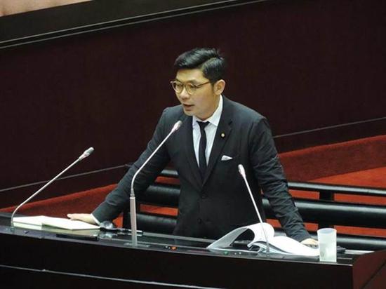 国民党“立委” 许毓仁 图自台媒