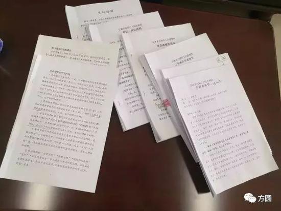 ▲“白银案”相关公诉文书