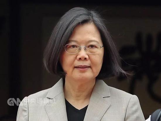 ▲在外界看来,蔡英文的意图其实很明显。(台湾“中央社”)