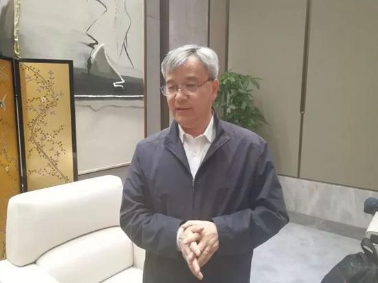 ▲中控集团创始人 褚健(每经记者 沈溦 摄)