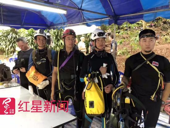 ▲中國救援人員 受訪者供圖