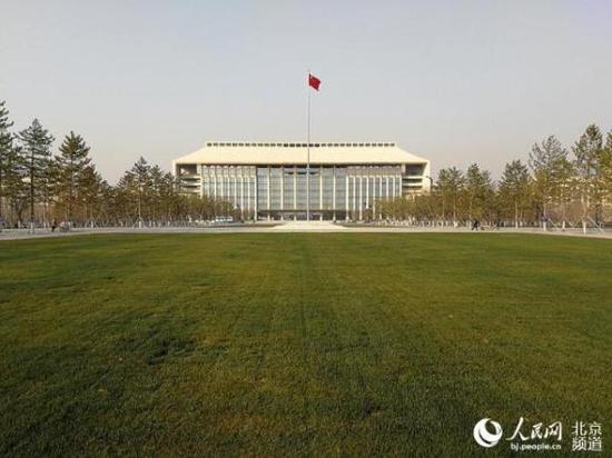 北京城市副中心行政办公区启用。 人民网 图