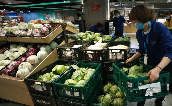 北京：超市生活物資供應充足