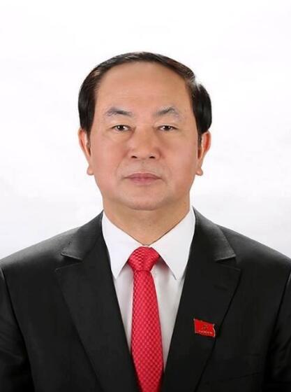 越南国家主席陈大光因病去世。(图源:越通社)