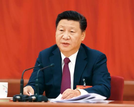 中国共产党第十八届中央委员会第六次全体会议,于2016年10月24日至27日在北京举行。中央委员会总书记习近平作重要讲话。 新华社记者 李学仁/摄