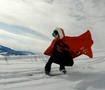 “95后”小姐姐穿汉服滑雪走红