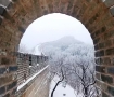 雪后八达岭长城