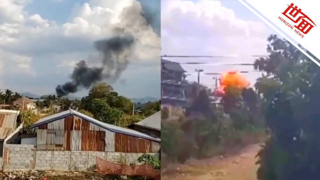  Ammunition depot of a military camp in Cambodia explodes