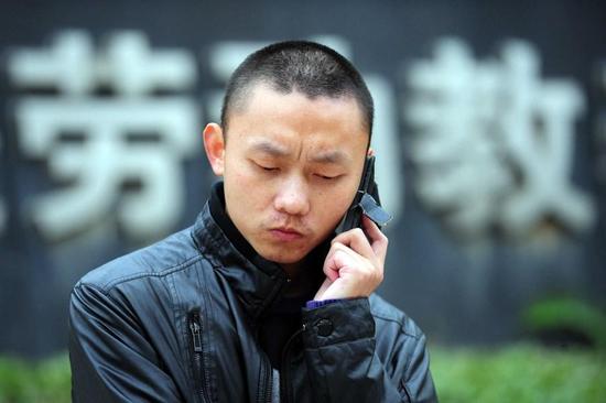 任建宇曾因转发微博被劳教