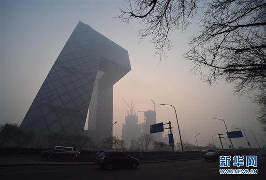 北京雾霾
