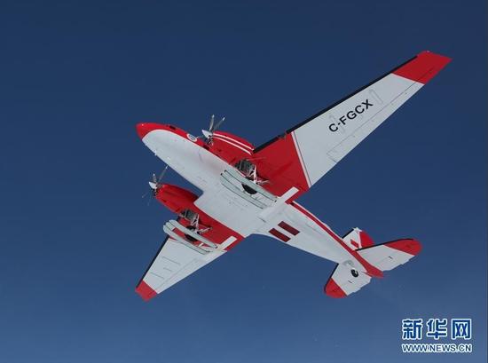 中国首架极地固定翼飞机“雪鹰601”