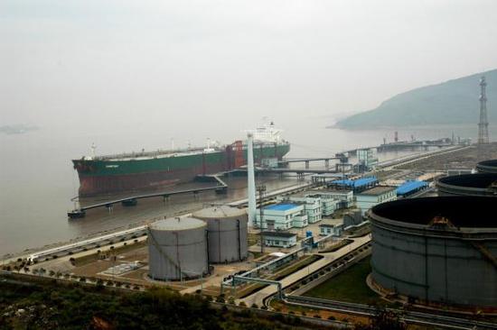 宁波实华45万吨原油码头