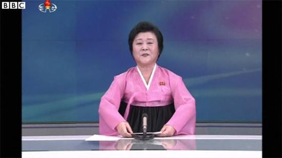 朝鲜中央电视台在平壤时间正午播报了这次核试验的消息，播报员为年逾70的李春姬。