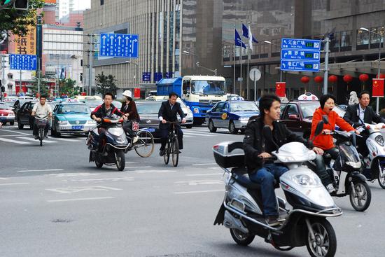 中国上海街头。联合国人居署图片/Julius Mwelu