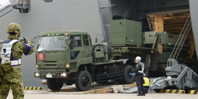 日本部署拦截导弹