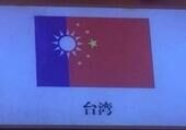 疑似“台湾特别行政区”区旗的图案