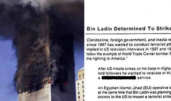 美国电影制片人迈克尔•摩尔社交媒体爆料称，美国政府早就获悉纽约世贸中心将遇袭。(图片来源：英国《每日快报》)