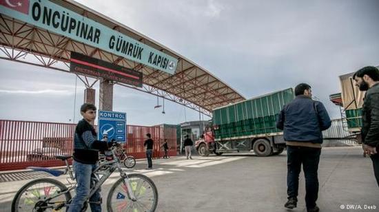 土耳其基利斯与叙利亚的边境站