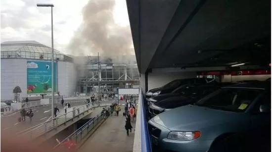 比利时首都布鲁塞尔发生连环爆炸