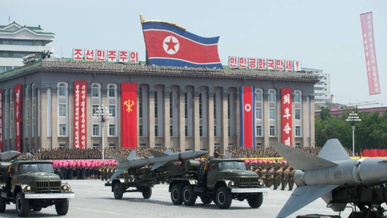 朝鲜阅兵图片