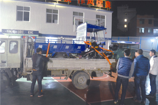 福建宁德7小时破获系列摩托车盗窃案