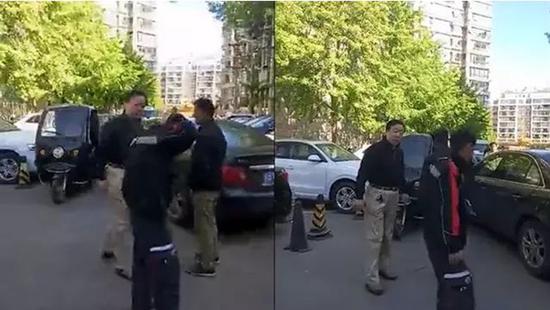 顺风快递小哥被打耳光还赔400块