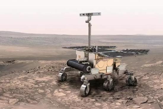 ExoMars火星车将在2019年登陆火星，预计在火星全球沙尘暴季节结束后到达。