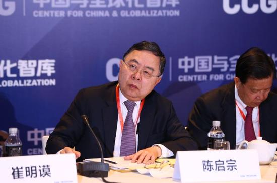 CCG联席主席、香港恒隆地产董事长、亚洲协会的联席主席陈启宗。