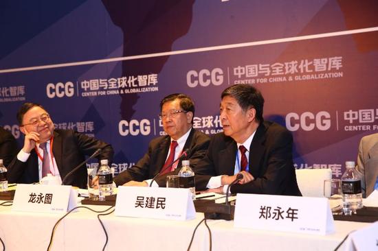 中国外交部外交政策咨询委员会委员吴建民。