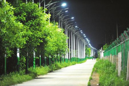 4公里村道装700盏路灯