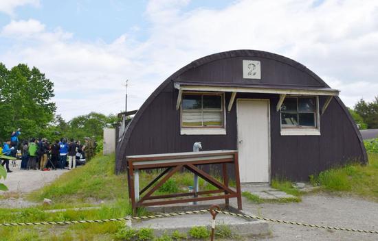 发现田野冈大和的自卫队住宿设施