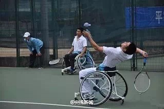 残疾运动员董顺江