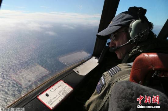 资料图：当地时间2014年3月31日，澳大利亚珀斯，新西兰皇家空军执行马航MH370失联航班搜寻任务。