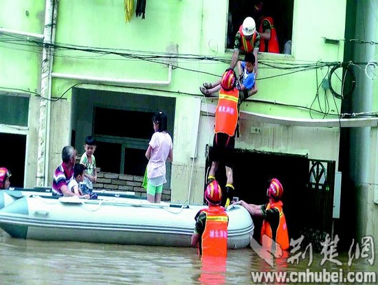 暴雨致湖北334万多人受灾 24日至27日再迎降水