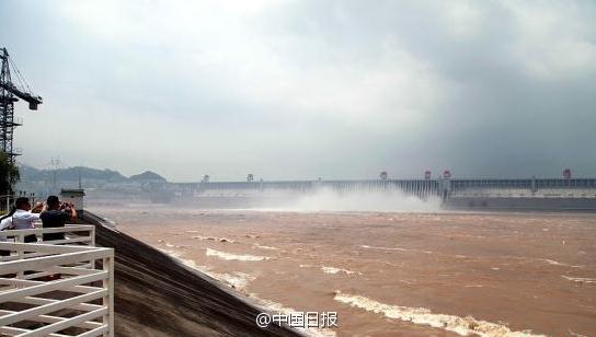 长江出现今年第1号洪水