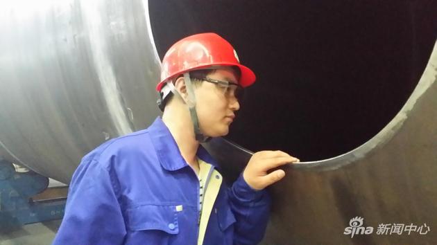 山东豪迈集团公司电焊工：徐庆。